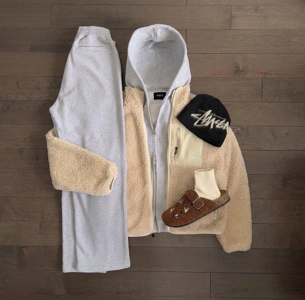 Mules Birkrocs Laine Caramel