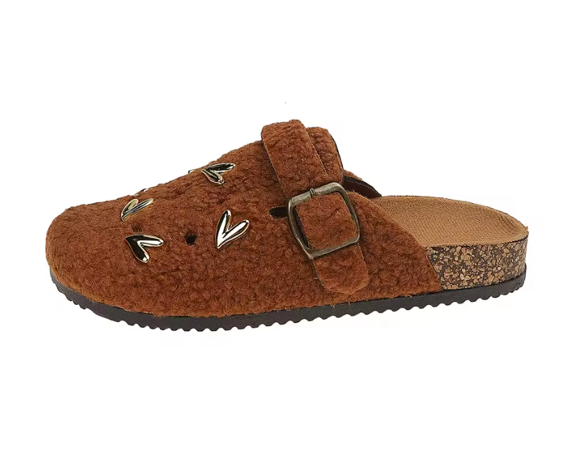 Mules Birkrocs Laine Caramel