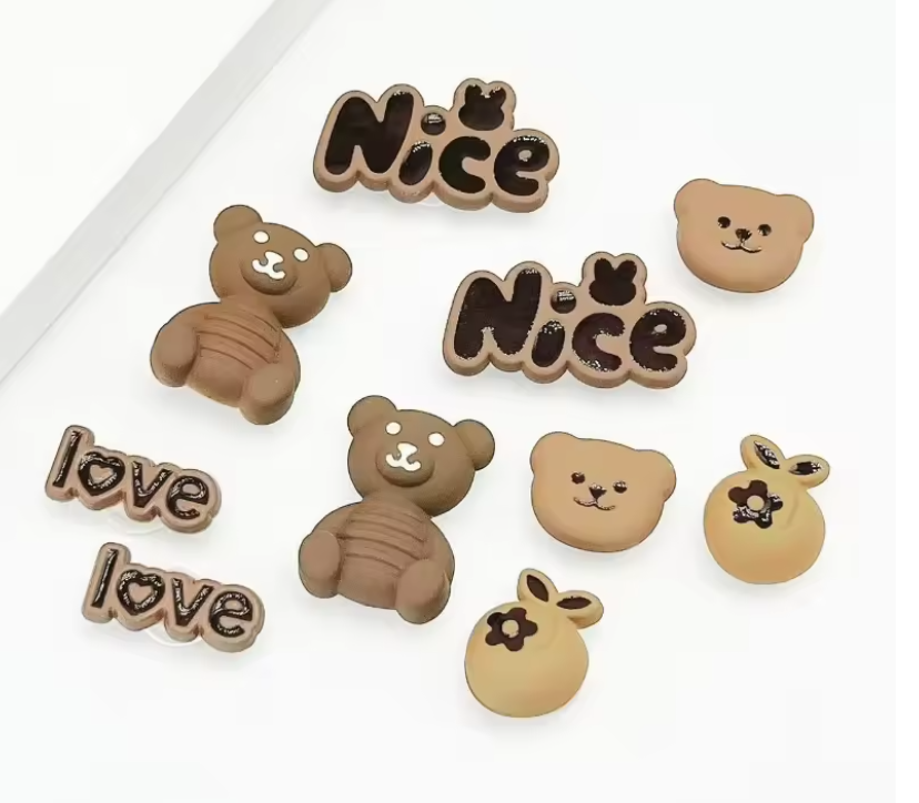 Pin-Set Bär « Nice / Love »